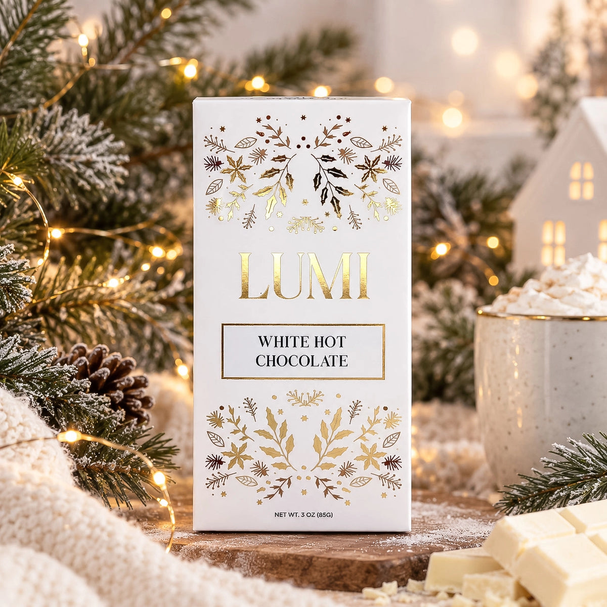 PREORDER Lumi Holiday White Hot Chocolate, 3 oz