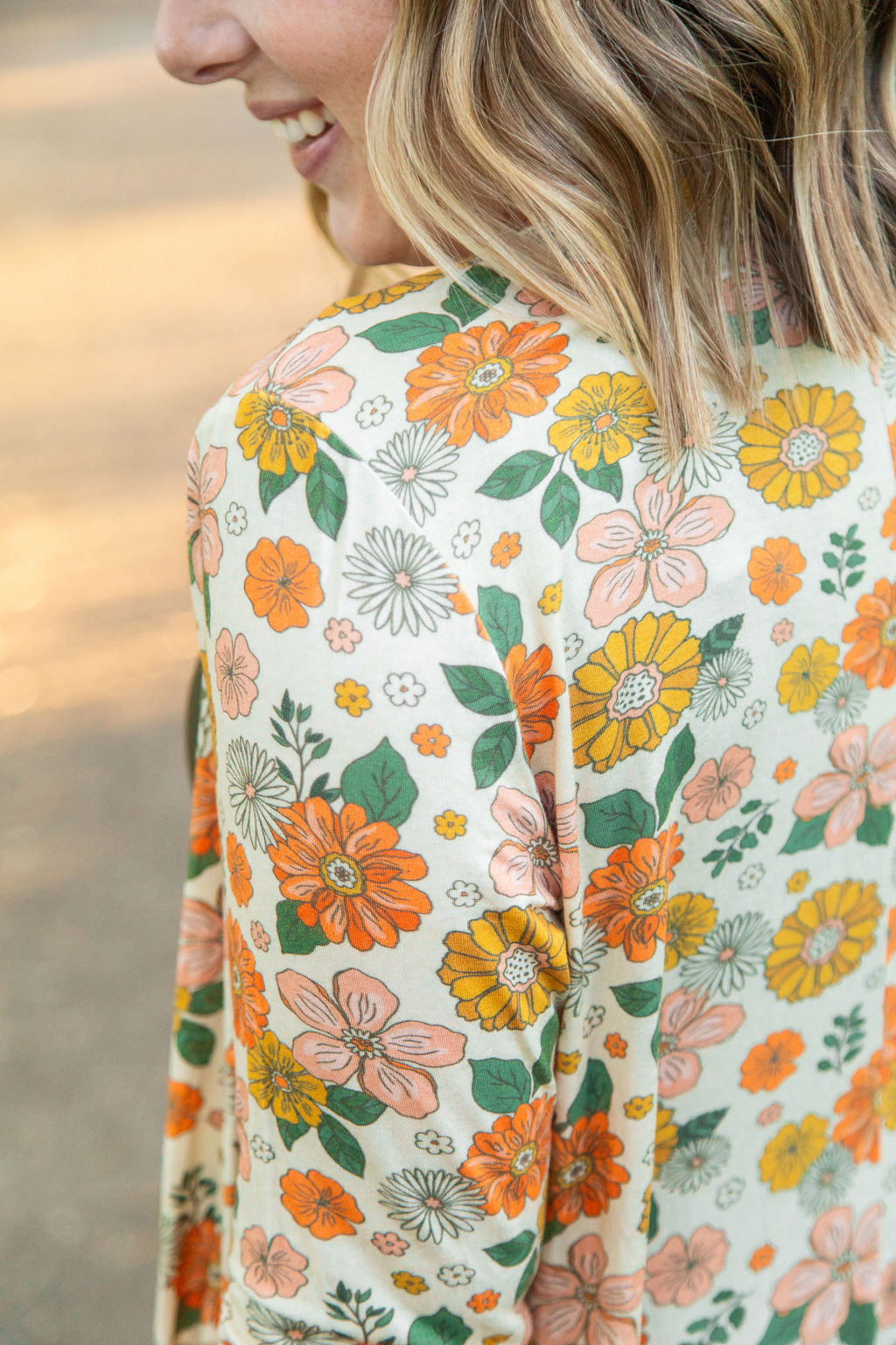 IN STOCK Classic Cardigan - Fall Boho Floral