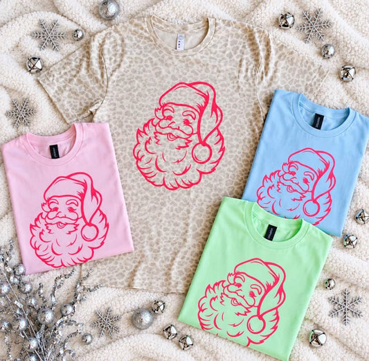 PREORDER: Santa in Pink Graphic