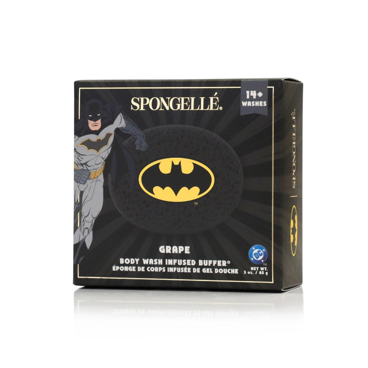 PREORDER Spongelle Batman DC Body Wash Infused Buffer in Grape