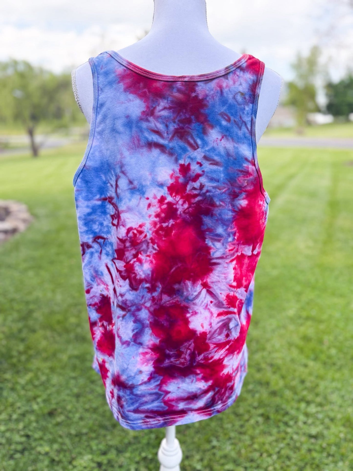 PREORDER: Patriotic Ice Dye (multiple shirt options)