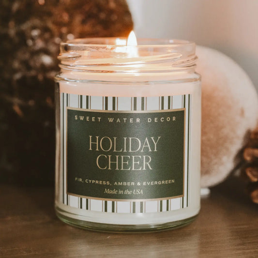 Sweetwater Decor | Holiday Cheer 9 oz Soy Candle