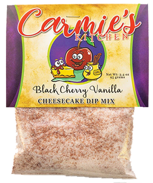 Carmie's Sweet Cheesecake Dip Mix -Black Cherry Vanilla