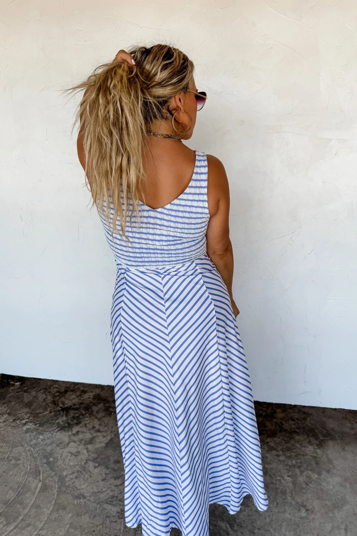 Luciana Stripe Dress