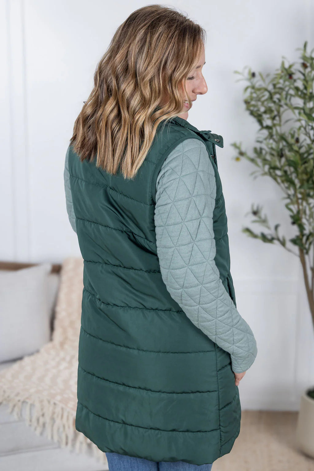 Michelle Mae Harlow Long Vests in Multiple Colors