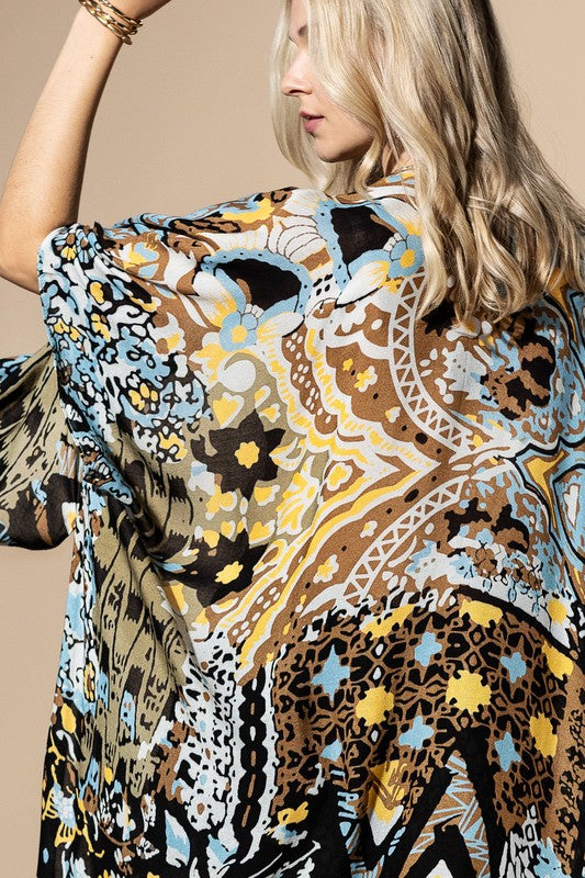 Moonbeam Open Front Kimono