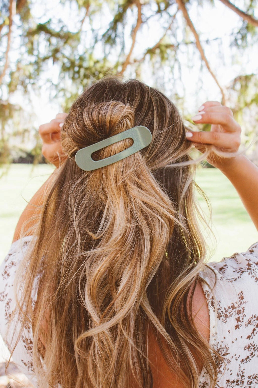 Glossy Flat Claw Clip - 4 options