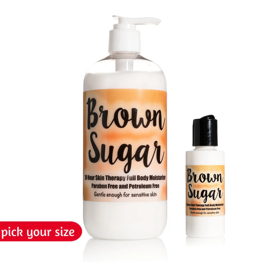 PREORDER: Brown Sugar Full Body Moisturizer 2 oz/16 oz