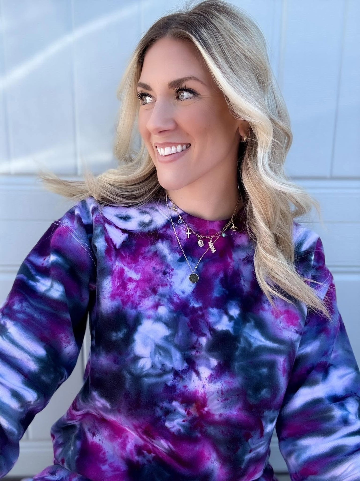 PREORDER: Magenta Nightfall Ice Dye (multiple shirt options)