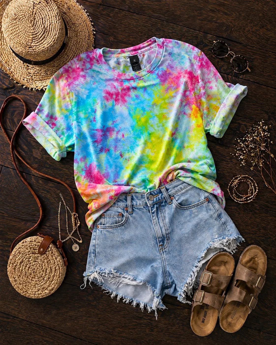 PREORDER: Carnival Ice Dye (multiple shirt options)