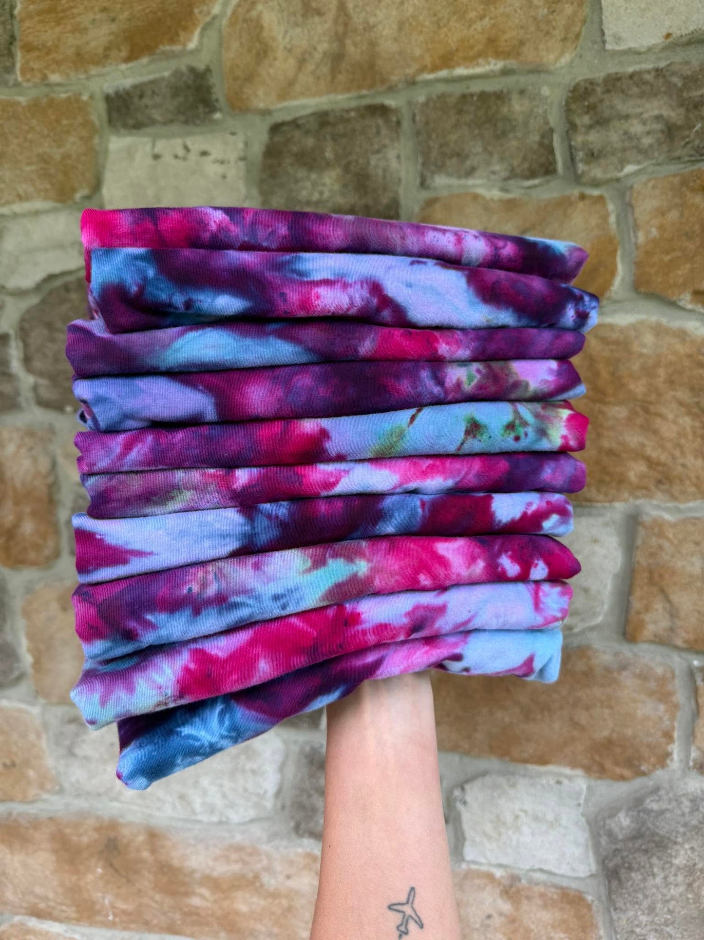 PREORDER: Berry Bliss Ice Dye (multiple shirt options)