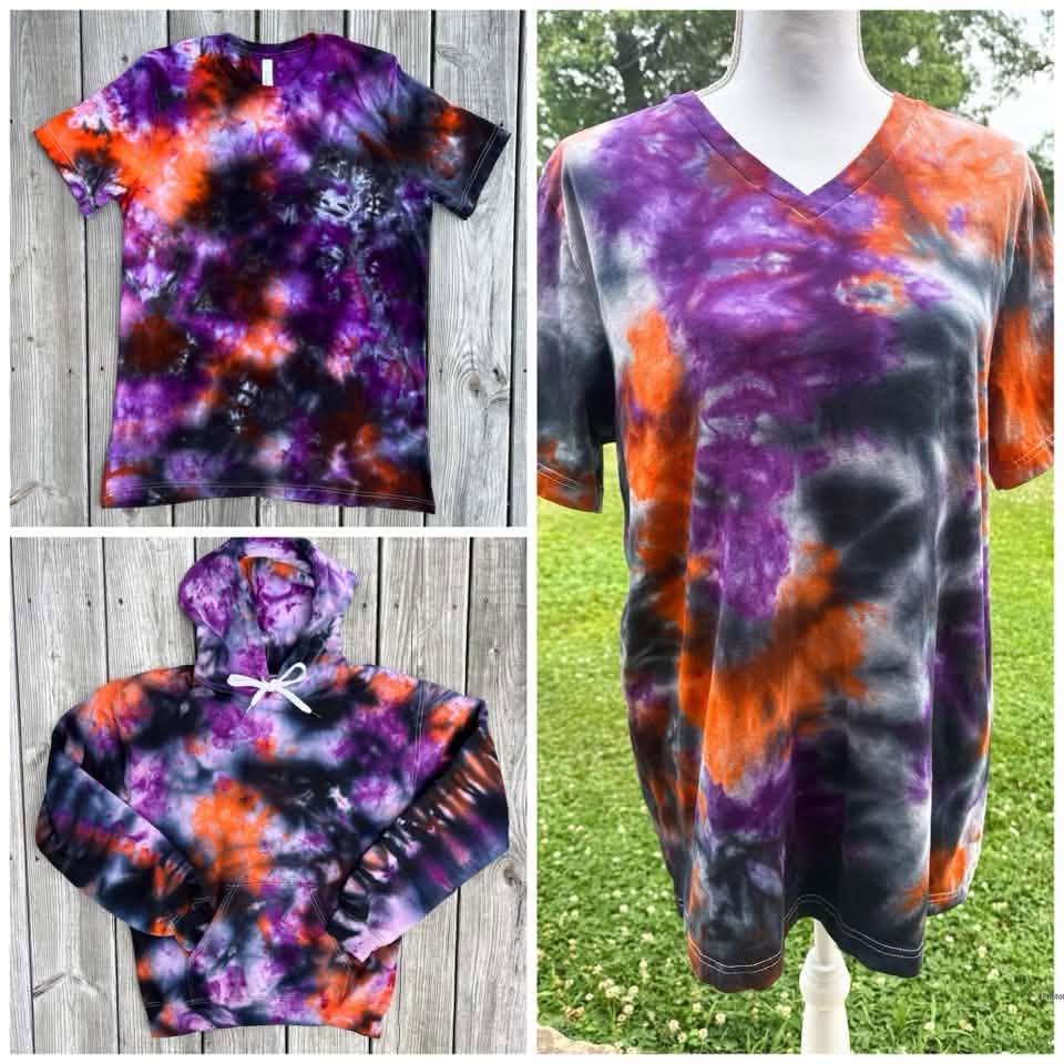 PREORDER: Halloweentown Ice Dye (multiple shirt options)