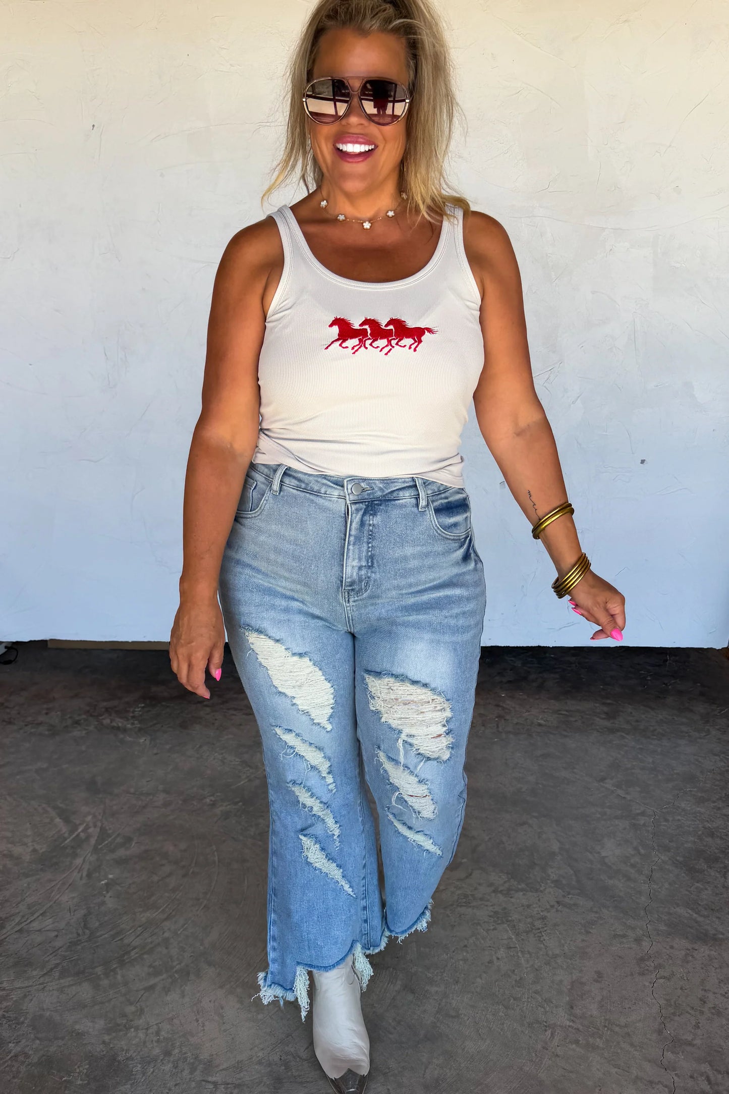 PREORDER- LUCKY STAR URBAN DISTRESSED JEAN