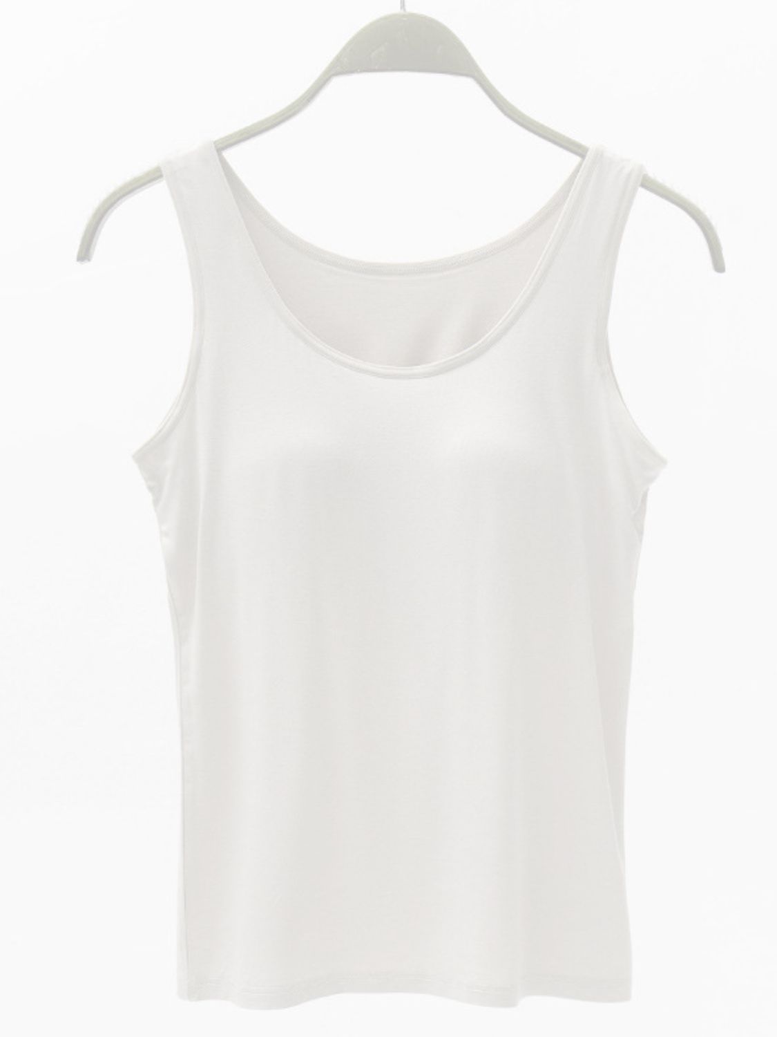 PREORDER: Wide Strap Modal Tank with Bra