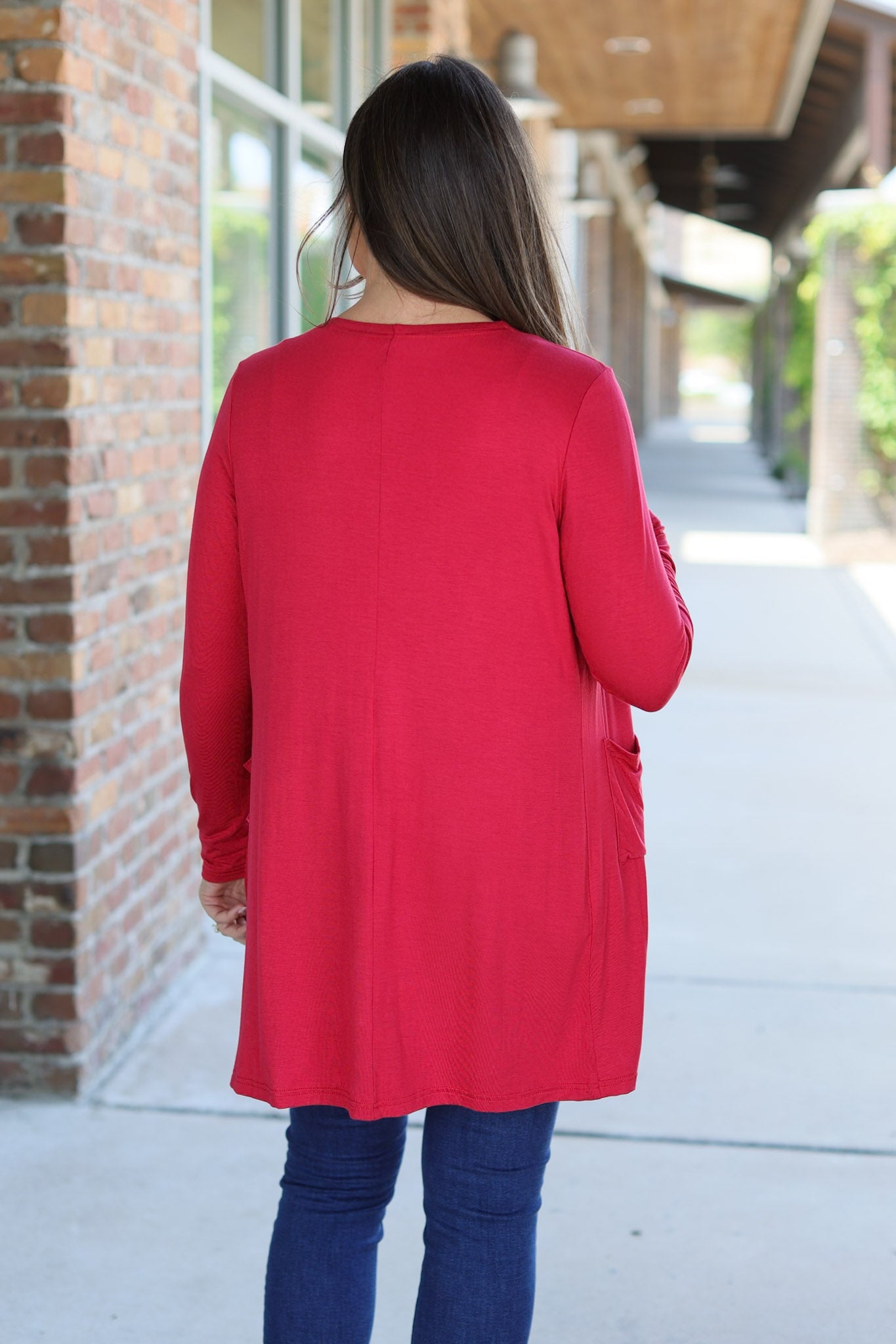 IN STOCK Classic Cardigan - Red