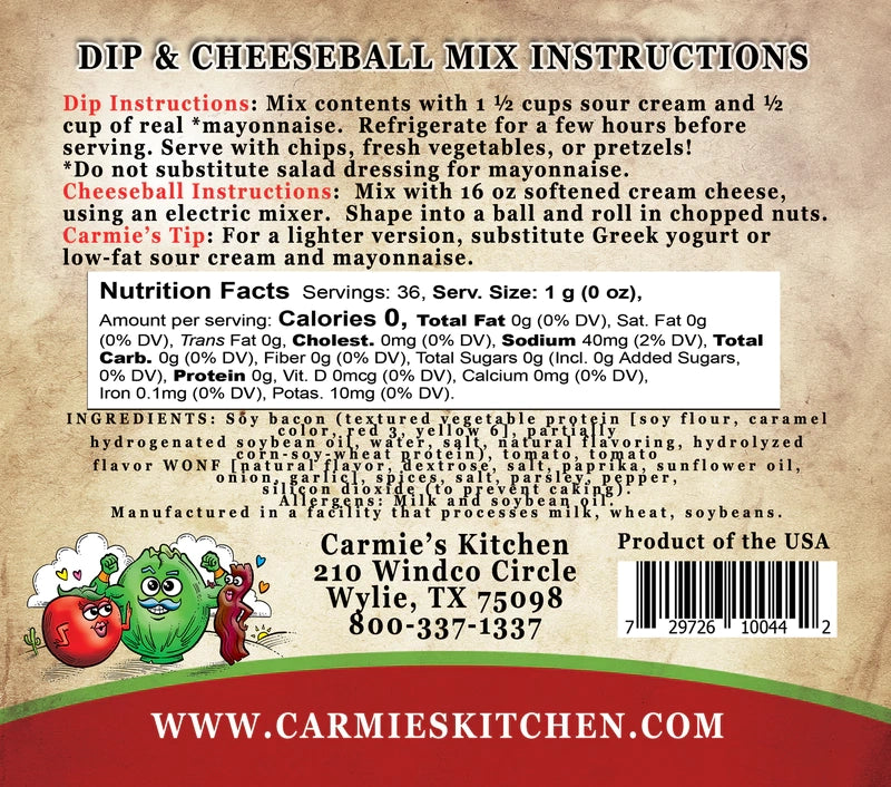 Carmie's Dip Mix - BLT