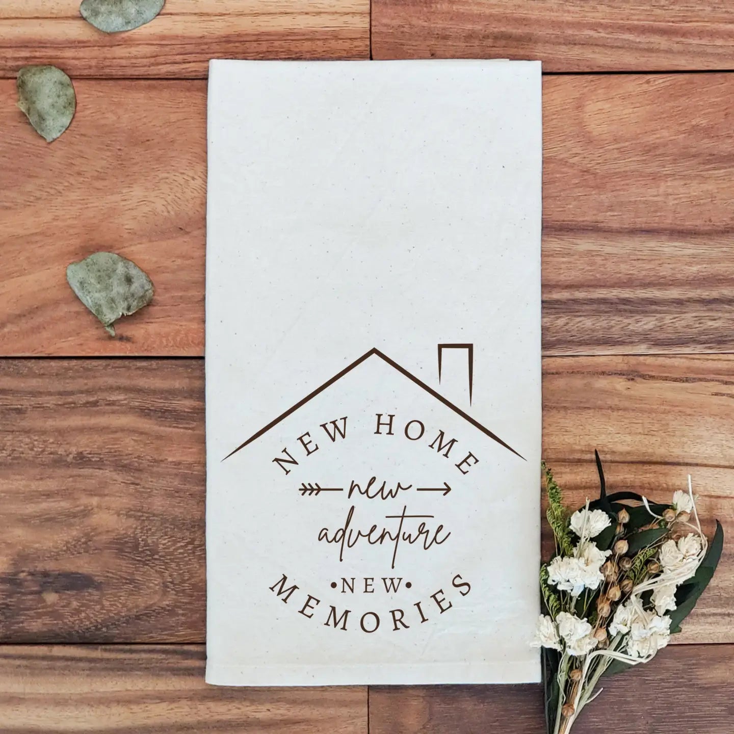 Handmade Cotton Tea Towel - 3 Designs