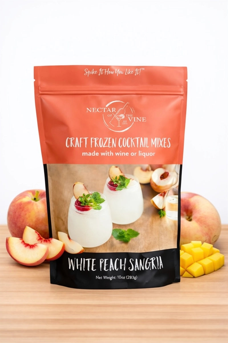 PREORDER Nectar of the Vine White Peach Sangria Slushy Mix