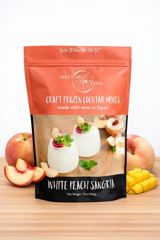 PREORDER Nectar of the Vine White Peach Sangria Slushy Mix
