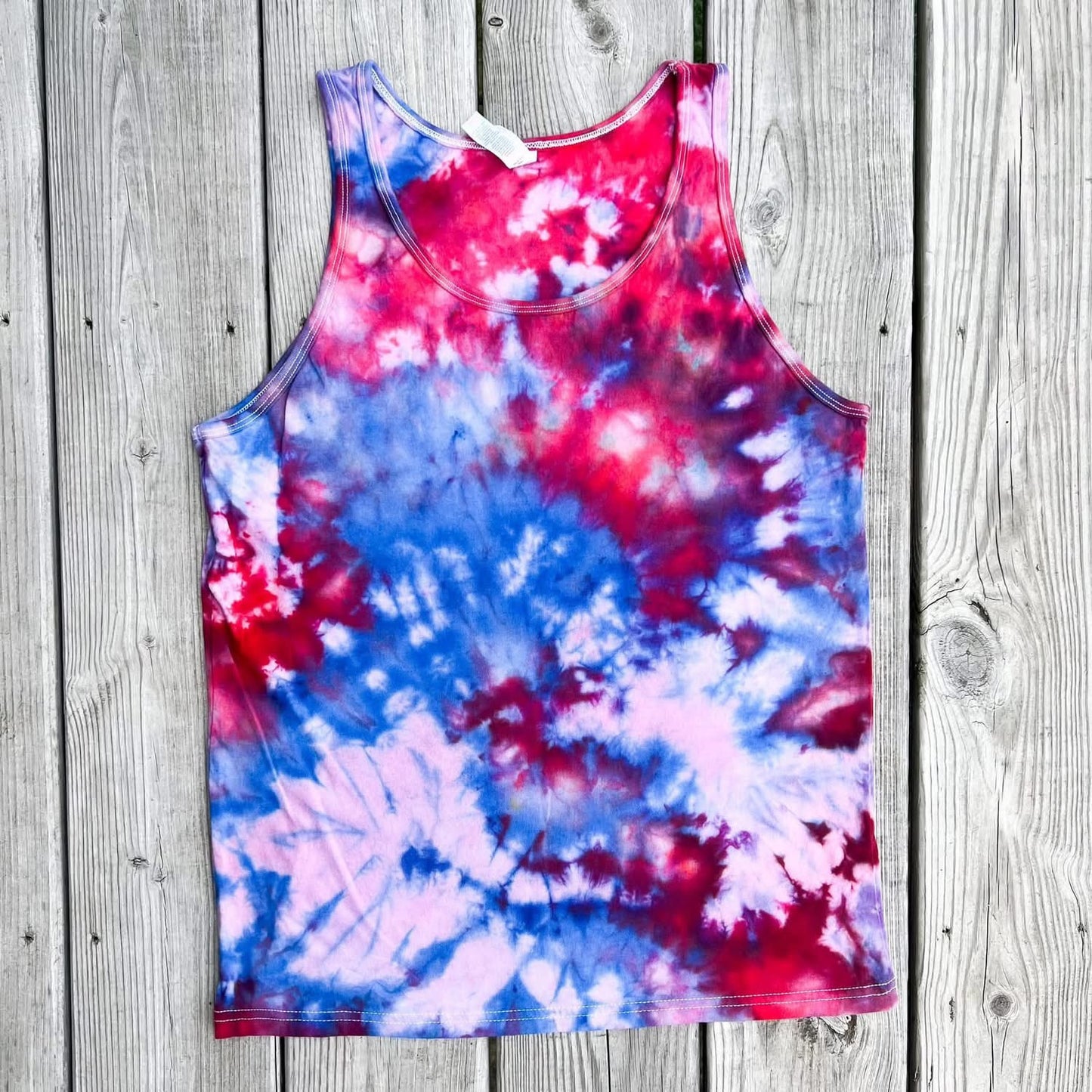PREORDER: Patriotic Ice Dye (multiple shirt options)