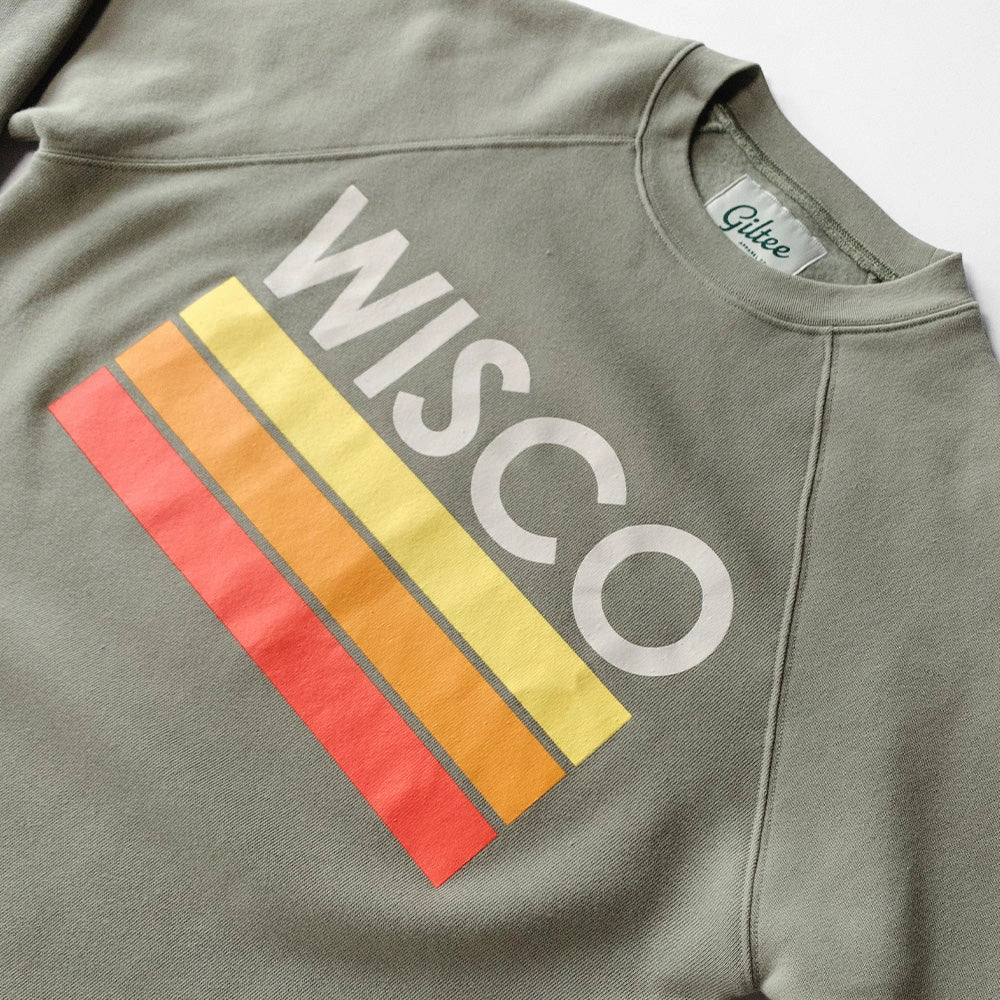Preorder: Giltee Wisco Unisex Crewneck Sage