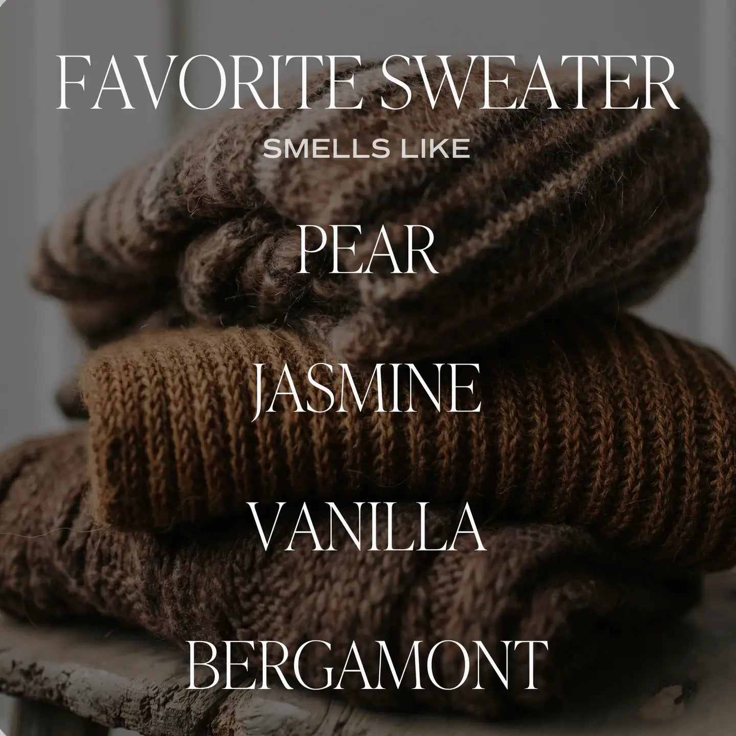 Sweetwater Decor | Favorite Sweater 15 oz Soy Candle, Matte Jar