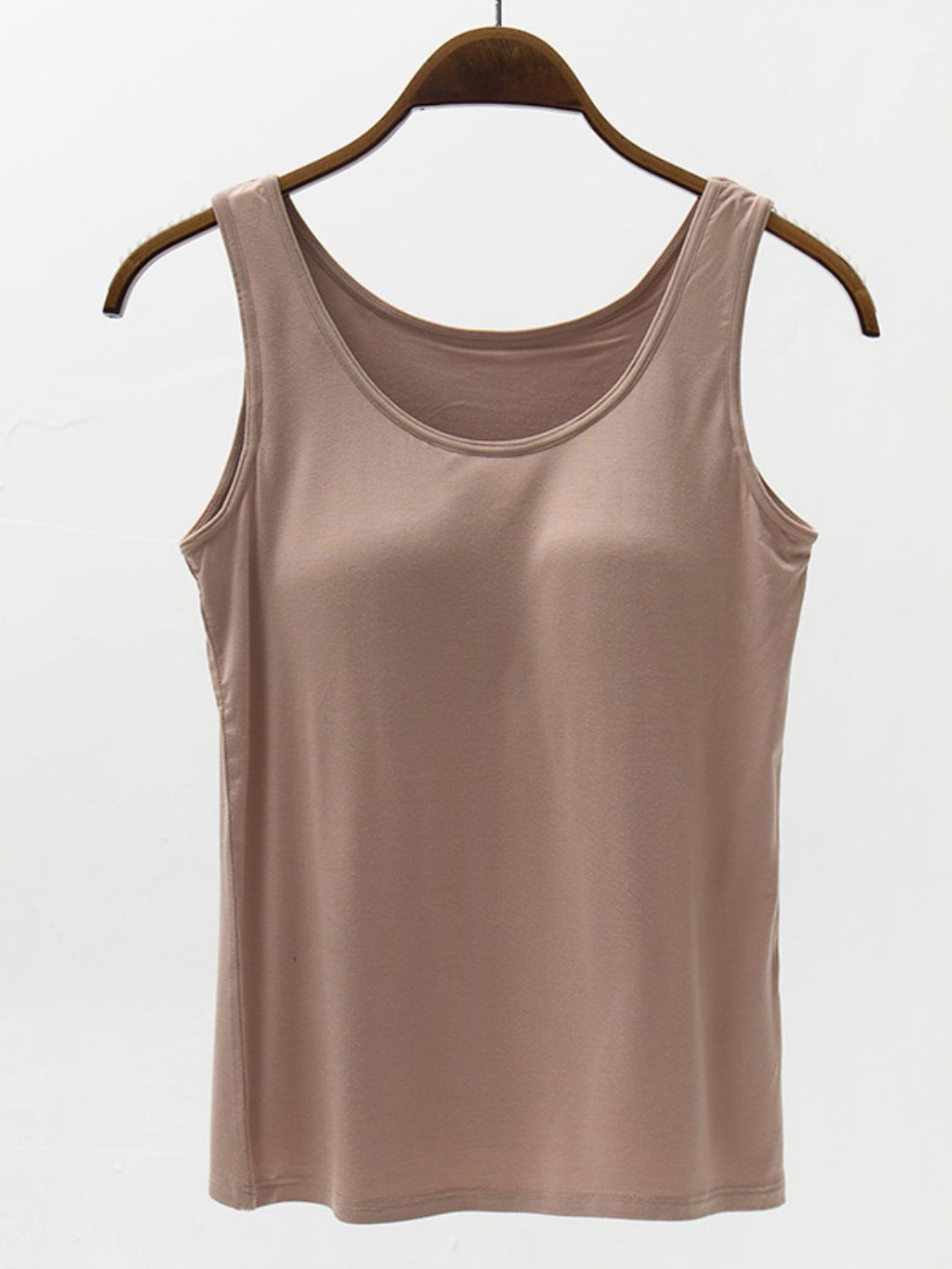 PREORDER: Wide Strap Modal Tank with Bra