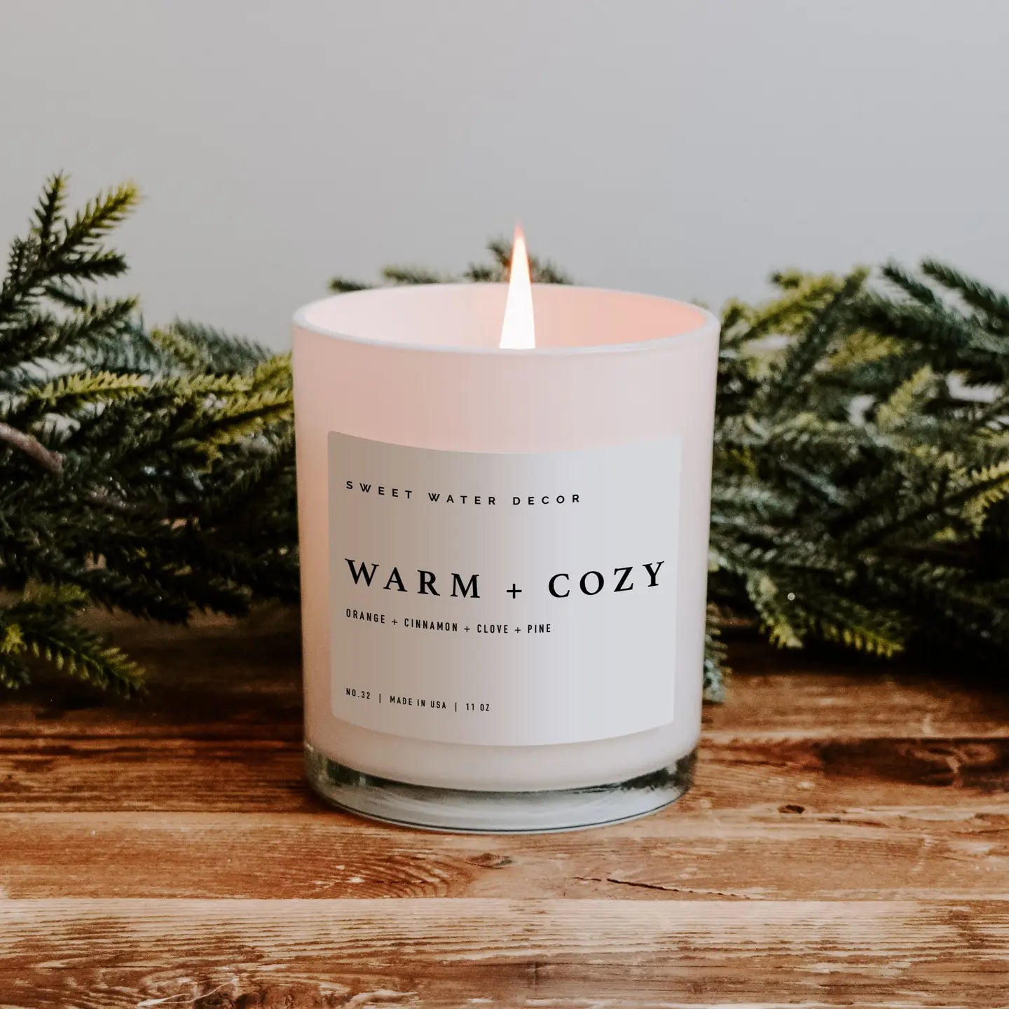 Sweetwater Decor | Warm and Cozy 11 oz Soy Candle