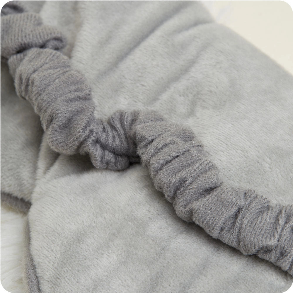 PREORDER: Marshmallow Gray Warmies Eye Mask