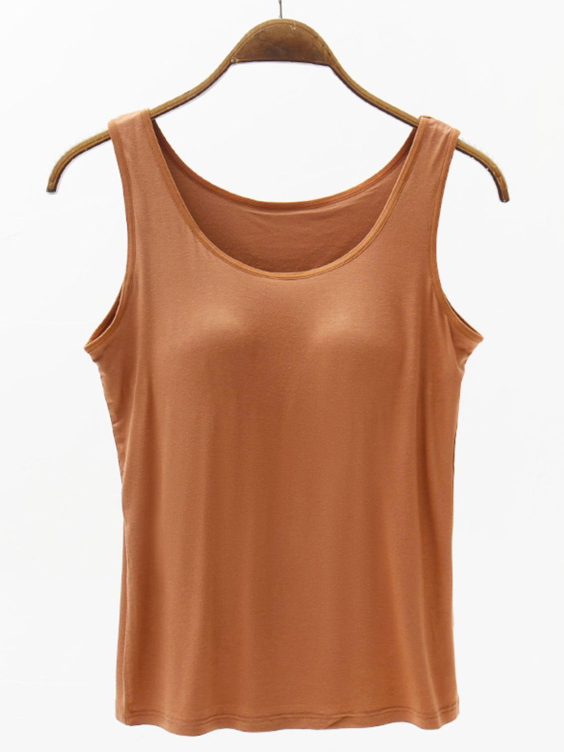 PREORDER: Wide Strap Modal Tank with Bra