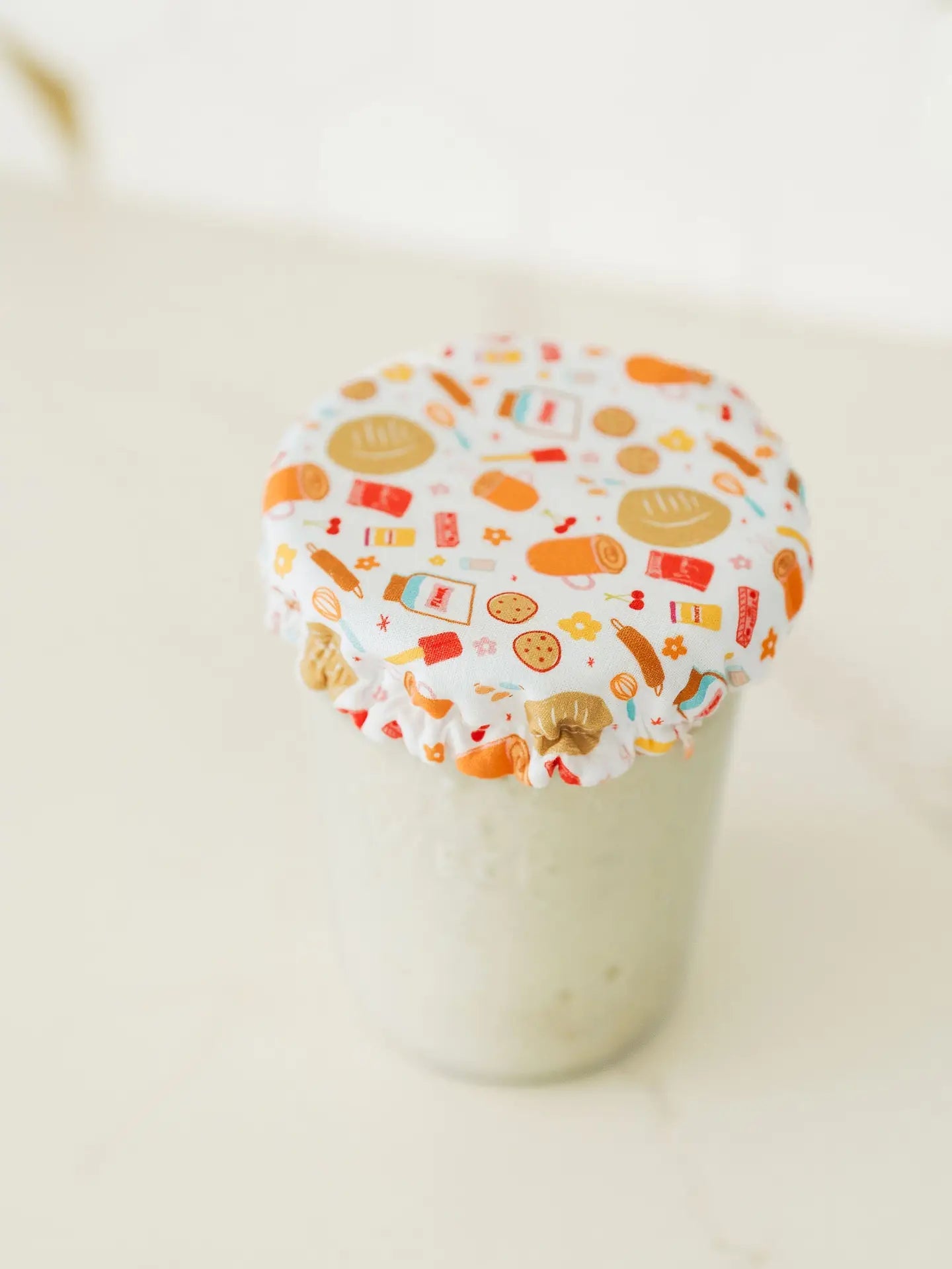 Doe a Deer -Reusable 3.25" Jar + Mini Bowl Cover