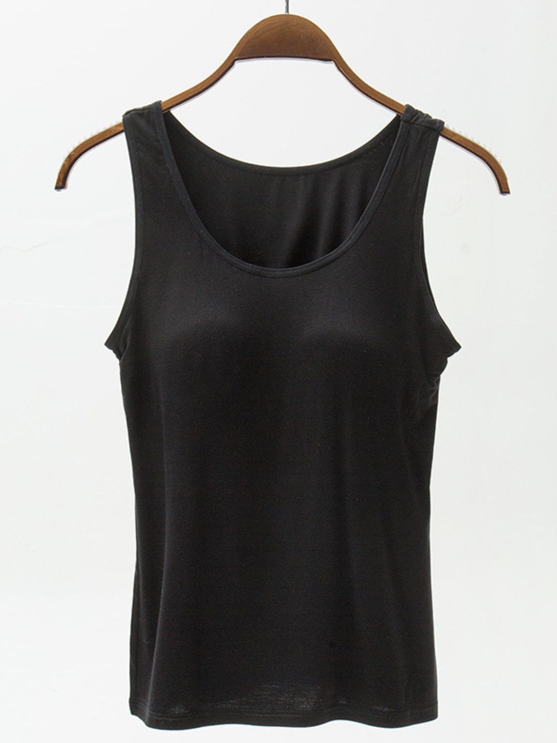 PREORDER: Wide Strap Modal Tank with Bra