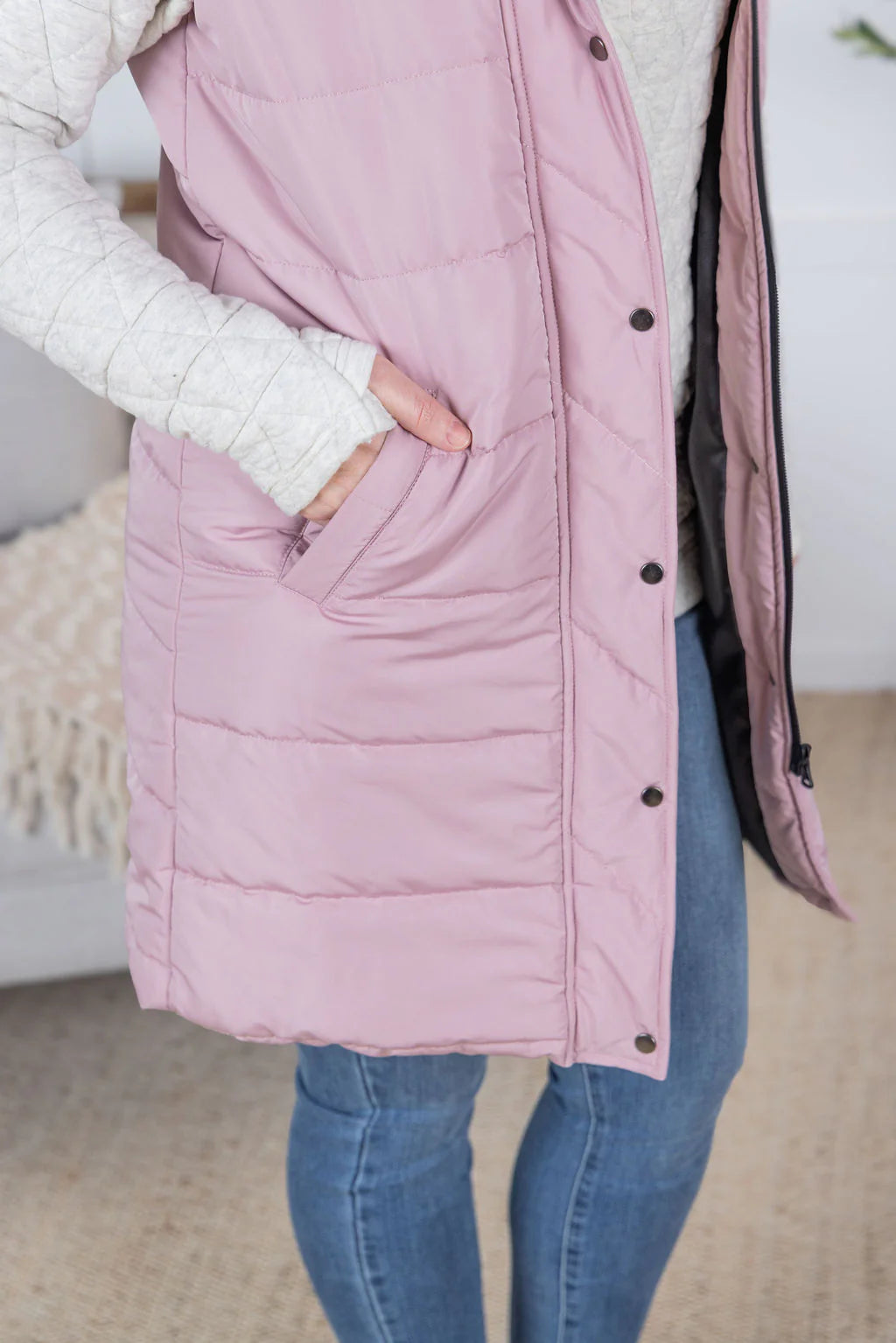 Michelle Mae Harlow Long Vests in Multiple Colors