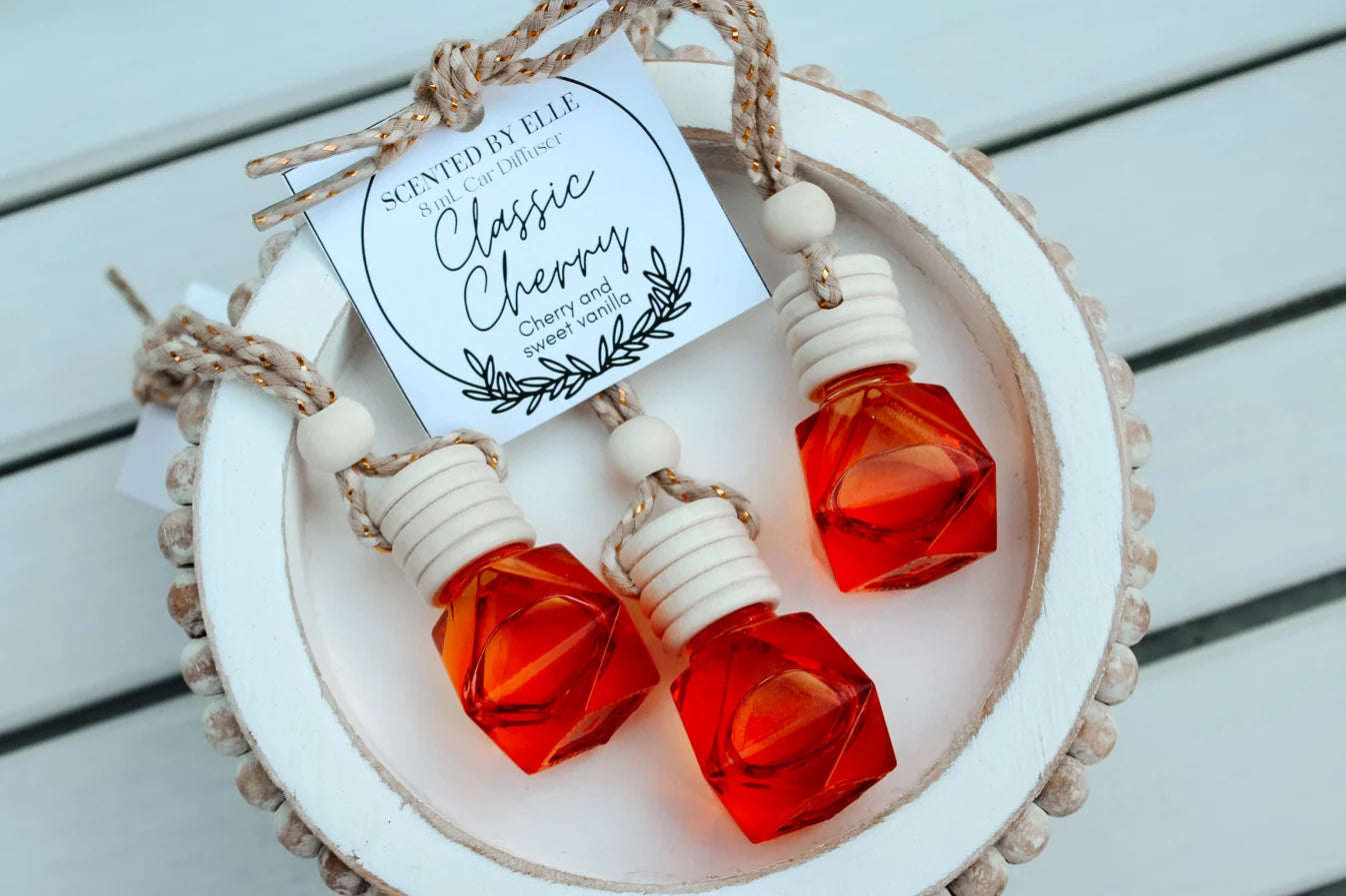 Preorder: Scented By Elle Hanging Car Oil Diffusers - New Fall Scents!