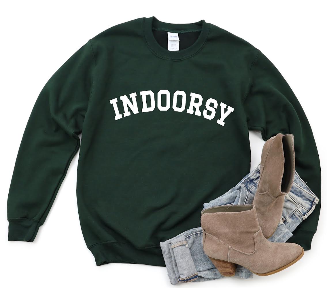 Doorbuster: Indoorsy Pullover with FREE Peopley Outside Vinyl Sticker