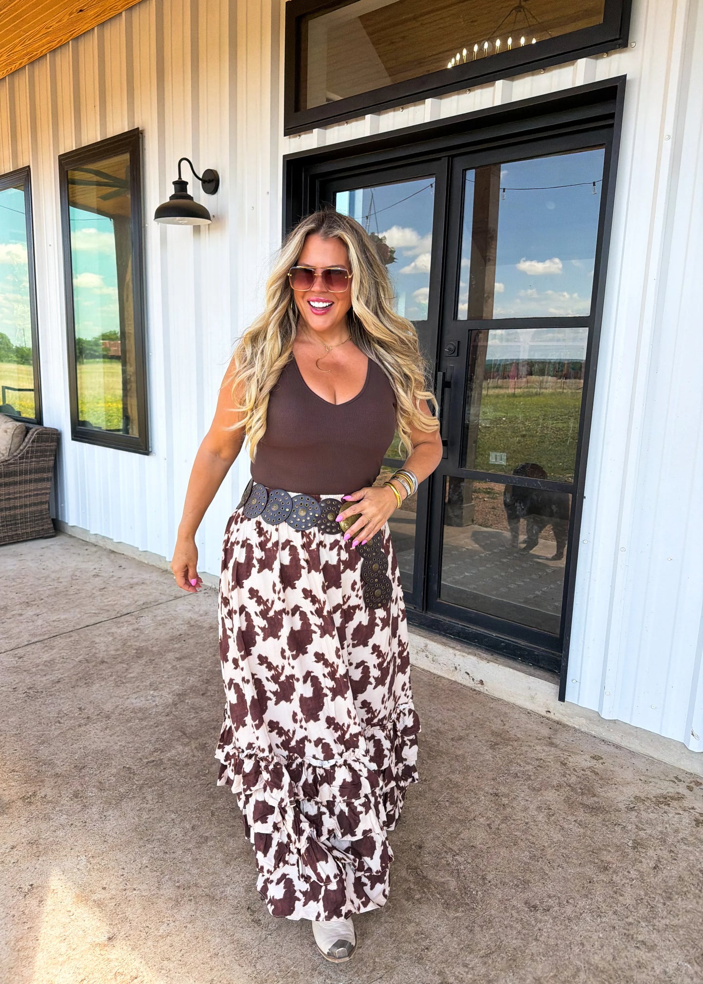 PREORDER- WANDER WEST MAXI SKIRT (2 Options)