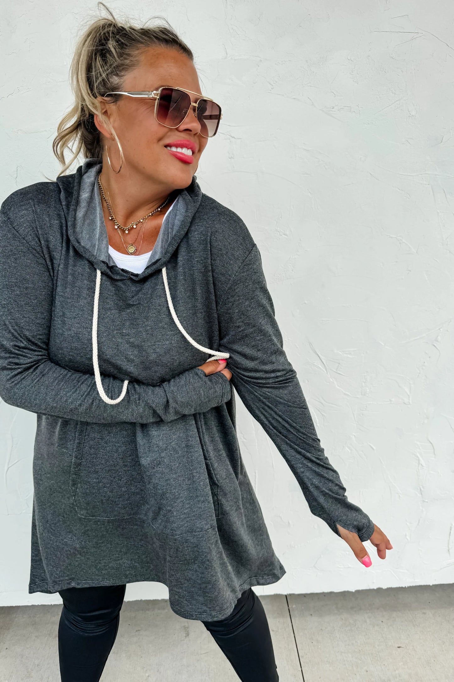 London Thumbhole Pullover in Six Colors