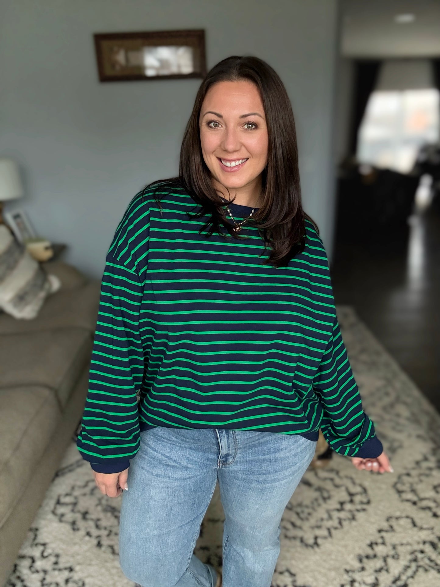 Preorder: Lovelet Easy Going Striped Pullover