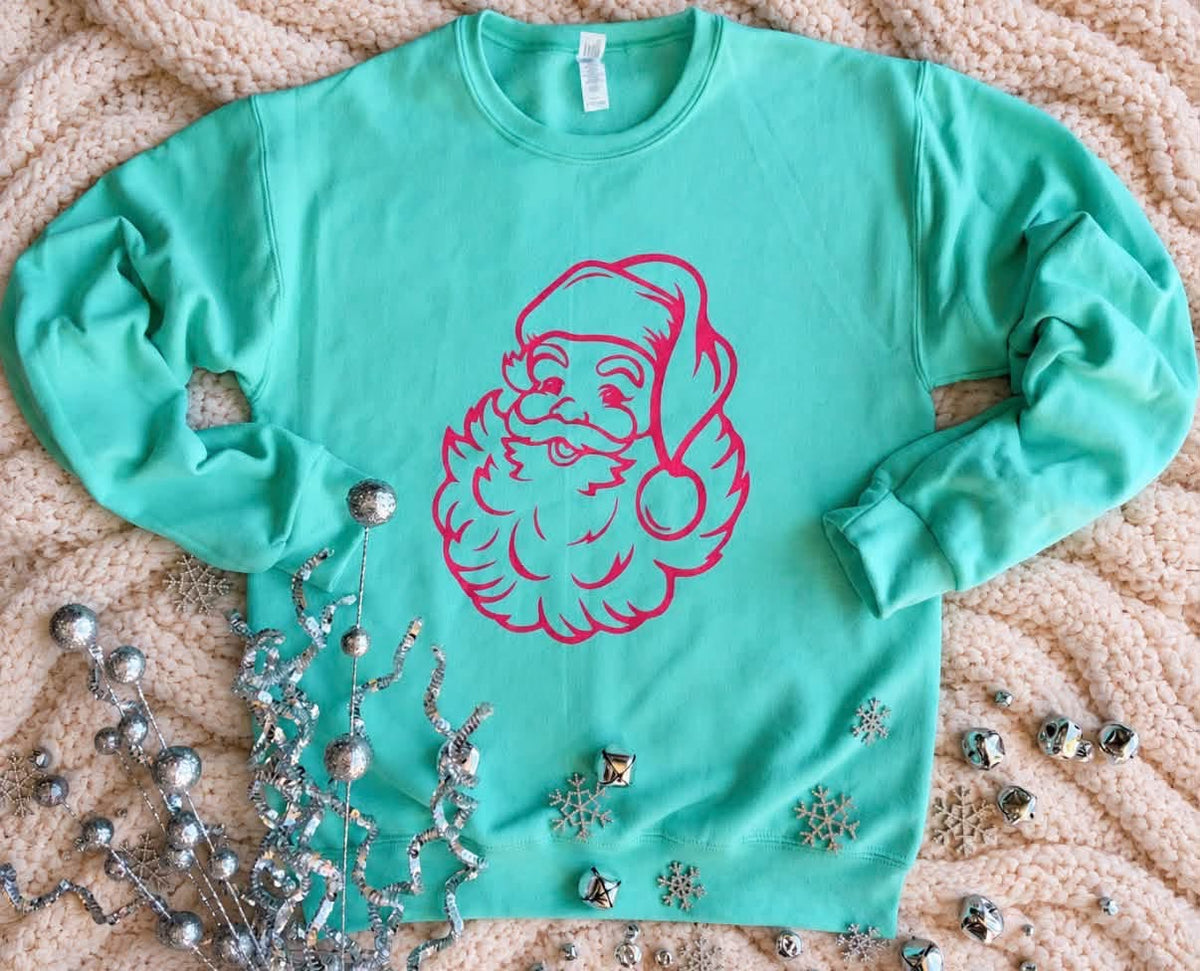 PREORDER: Santa in Pink Graphic