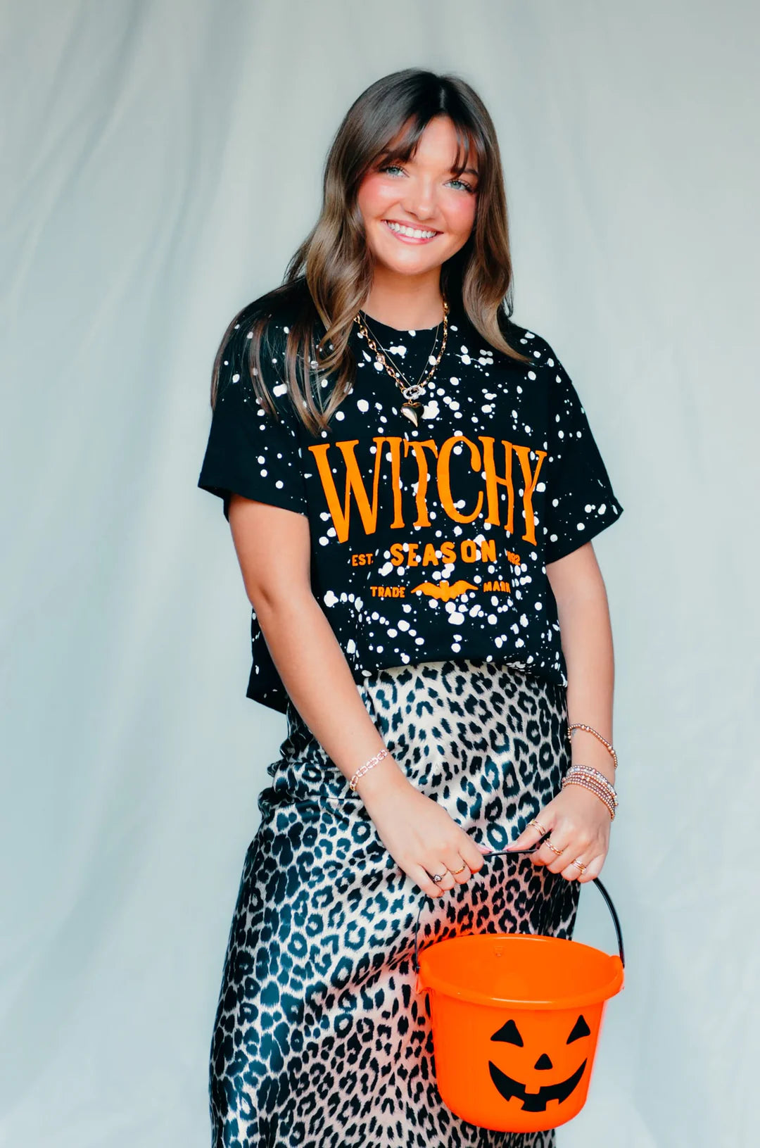 PREORDER: WITCHY SEASON SPOTTED BLACK TEE