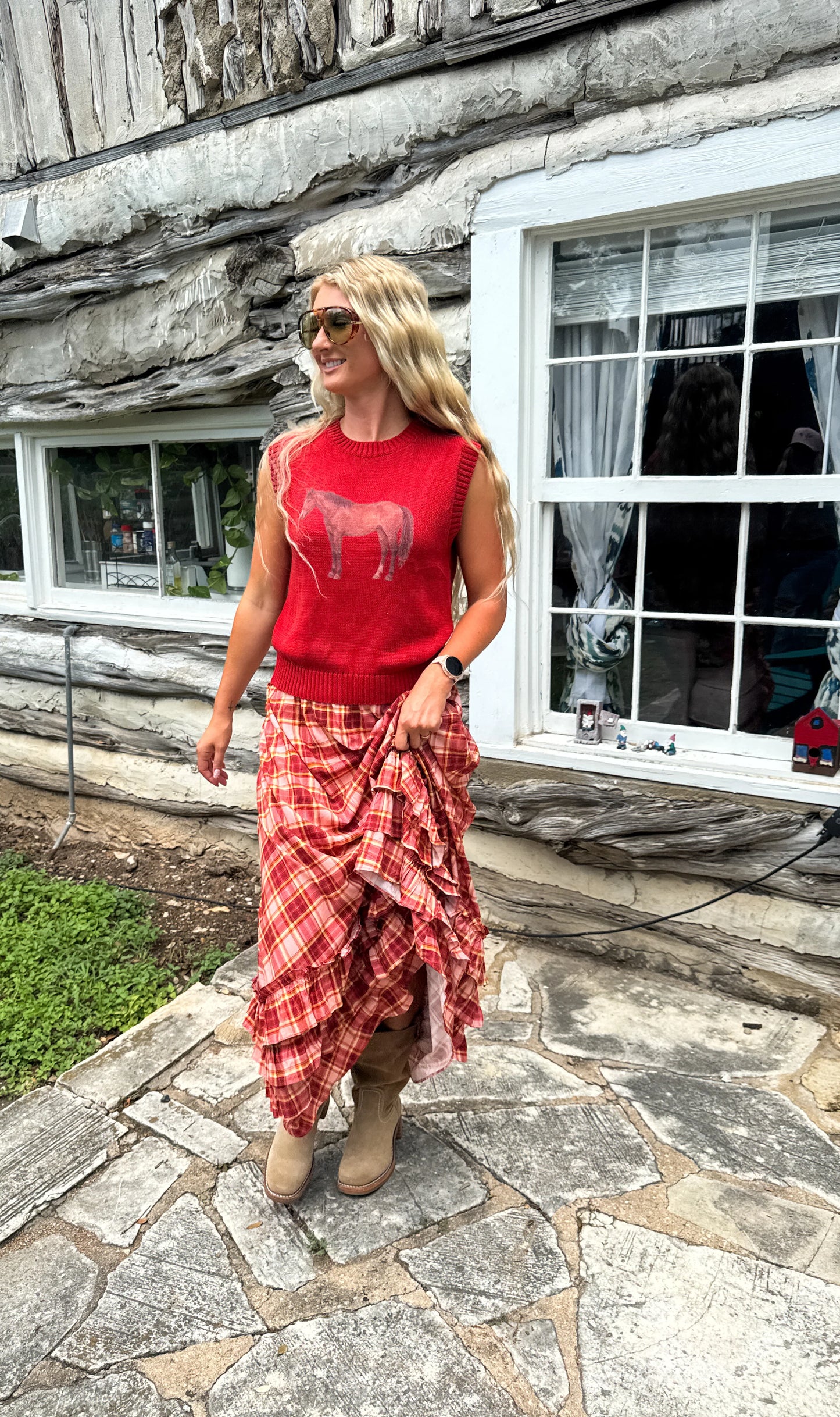 PREORDER- WANDER WEST MAXI SKIRT (2 Options)