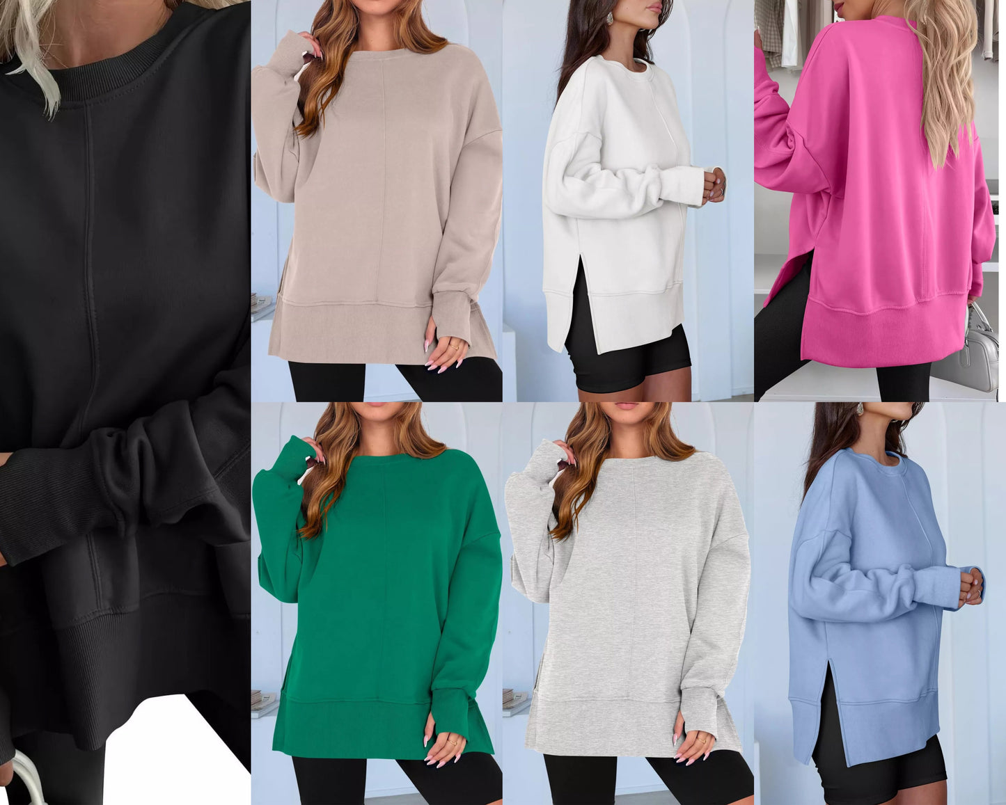 Preorder: Comfort First Side Slit Pullover