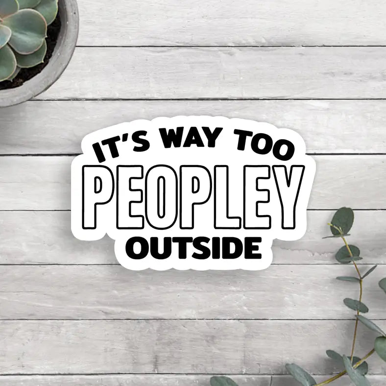 Doorbuster: Indoorsy Pullover with FREE Peopley Outside Vinyl Sticker