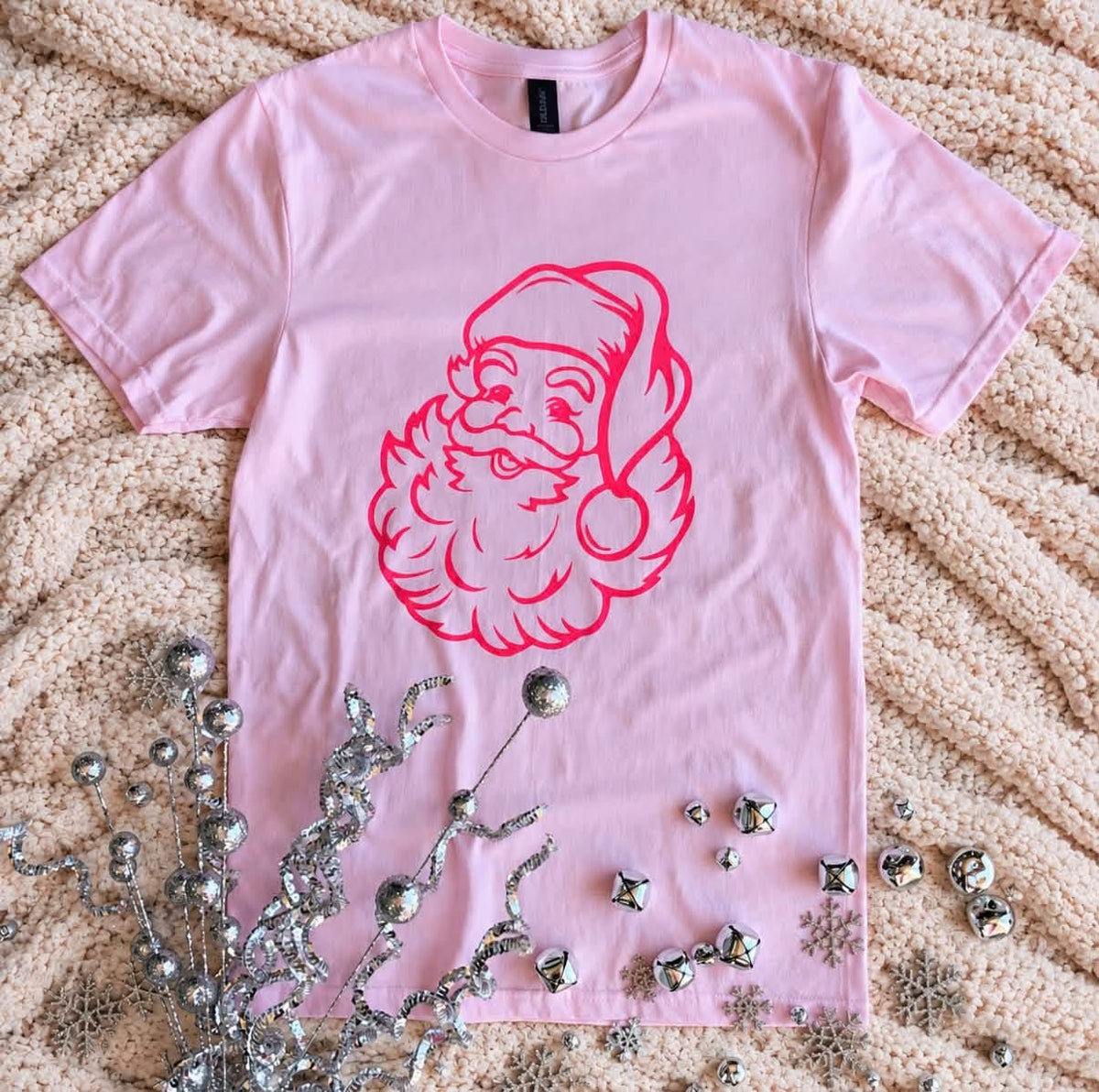 PREORDER: Santa in Pink Graphic