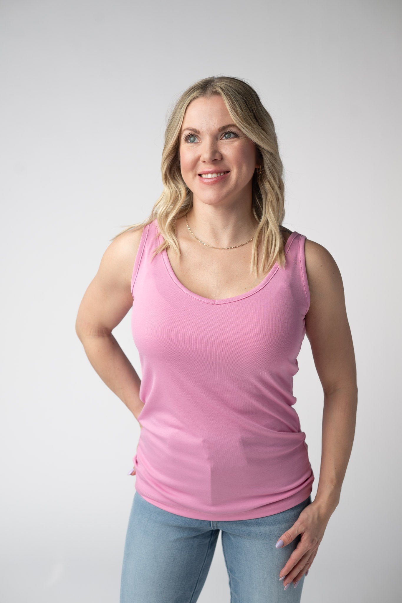 Michelle Mae Kennedy Tank - Pink