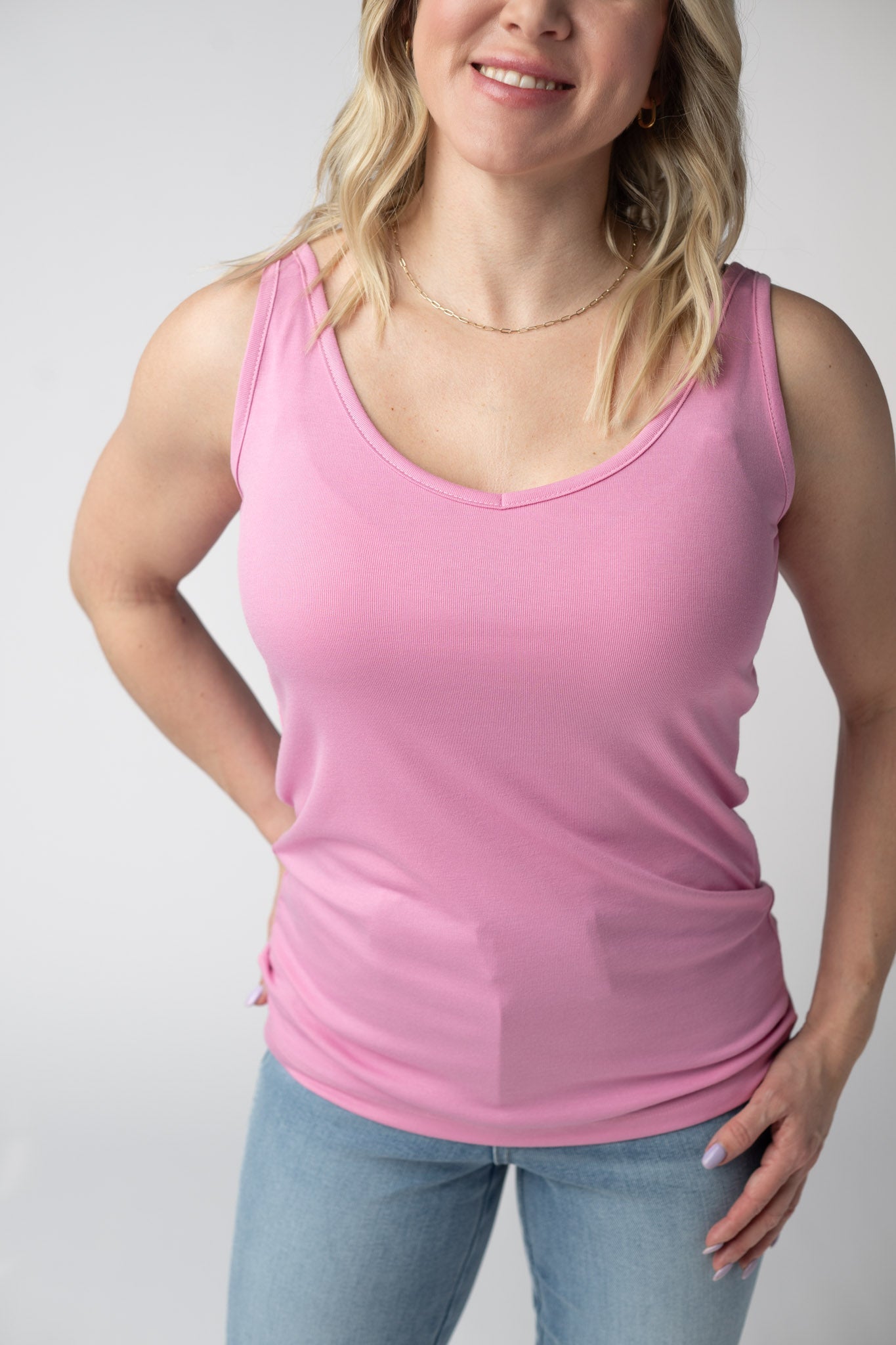 Michelle Mae Kennedy Tank - Pink
