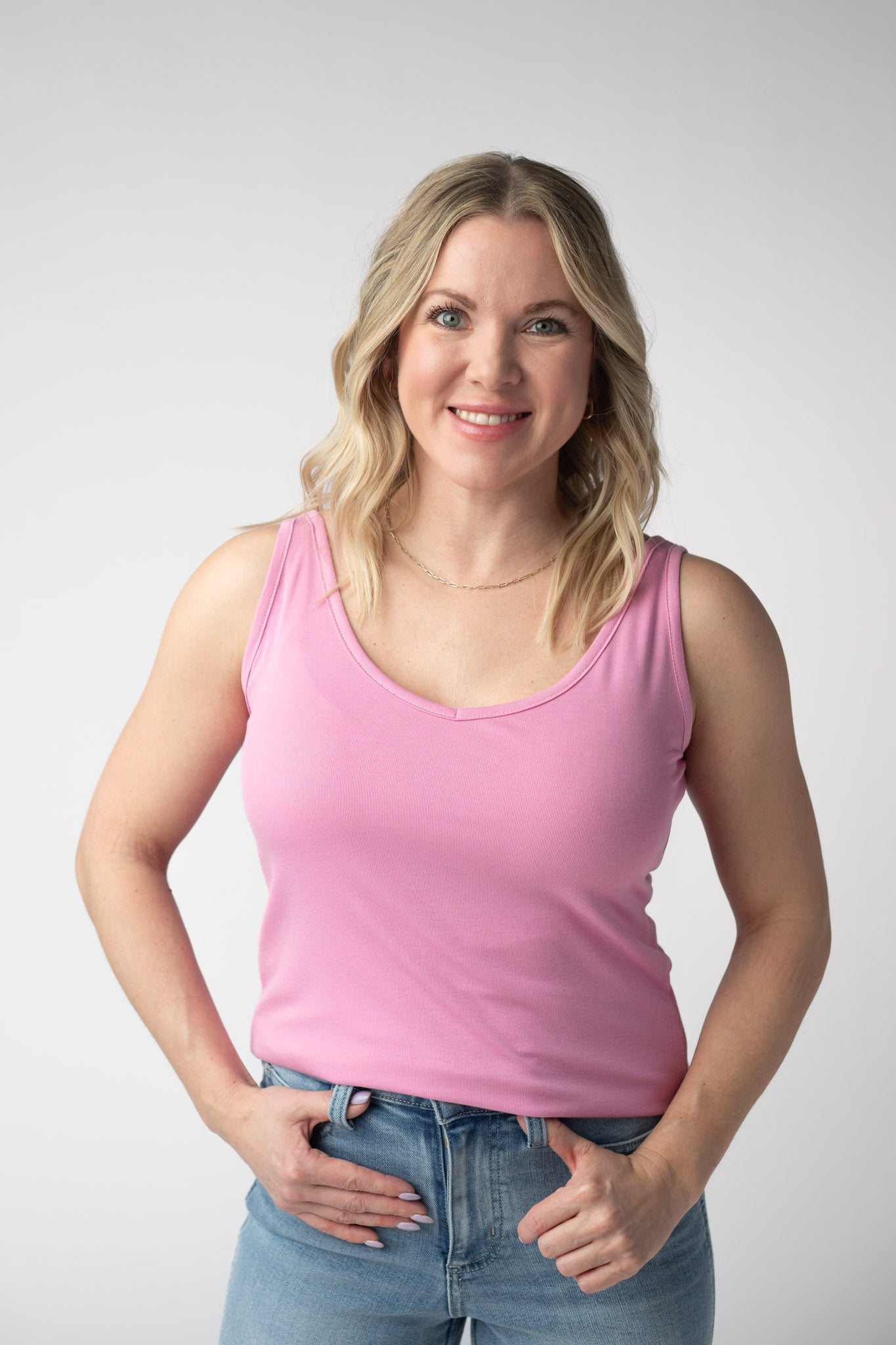 Michelle Mae Kennedy Tank - Pink