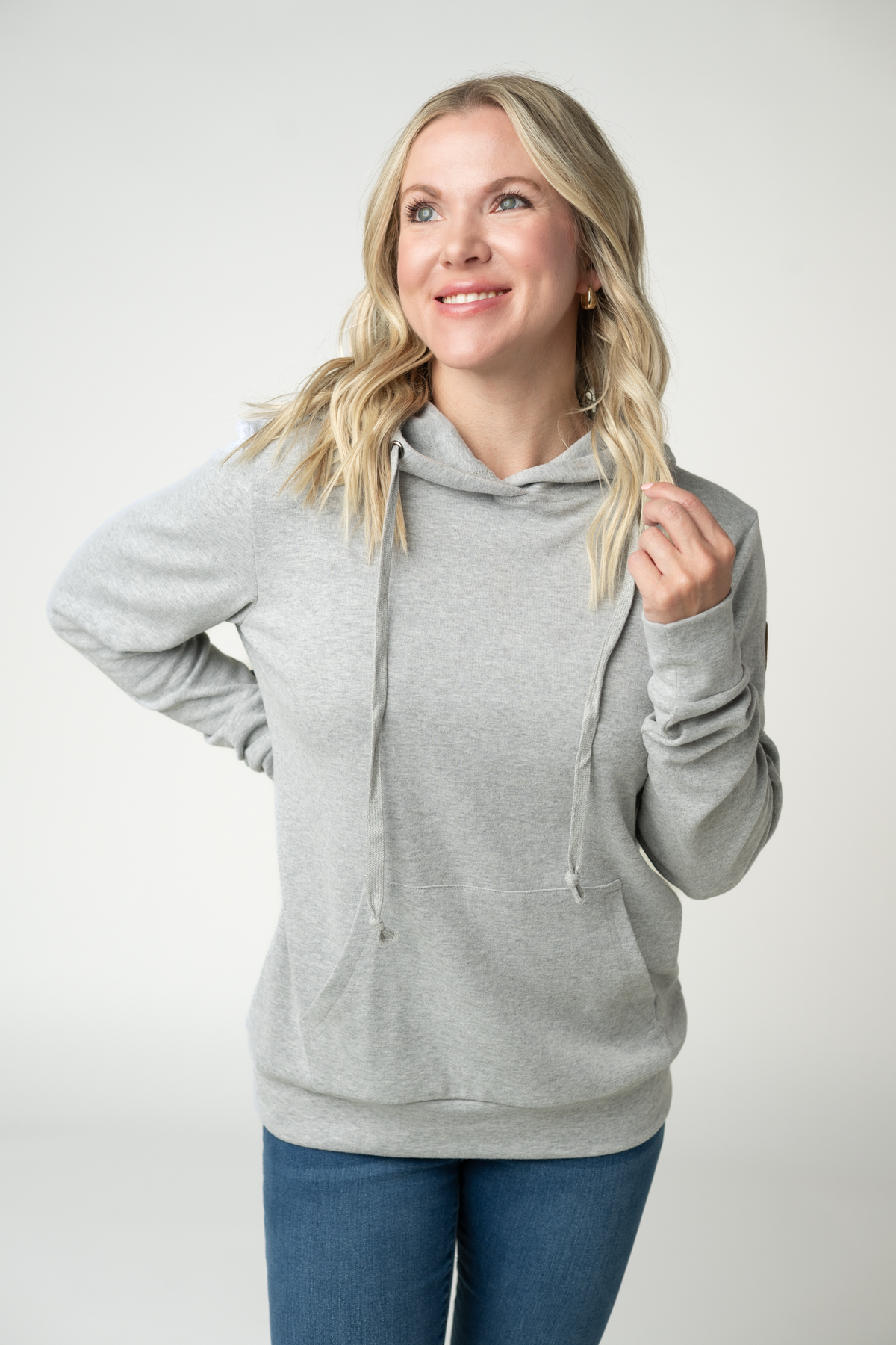 Michelle Mae Hailey Hoodie - Light Grey