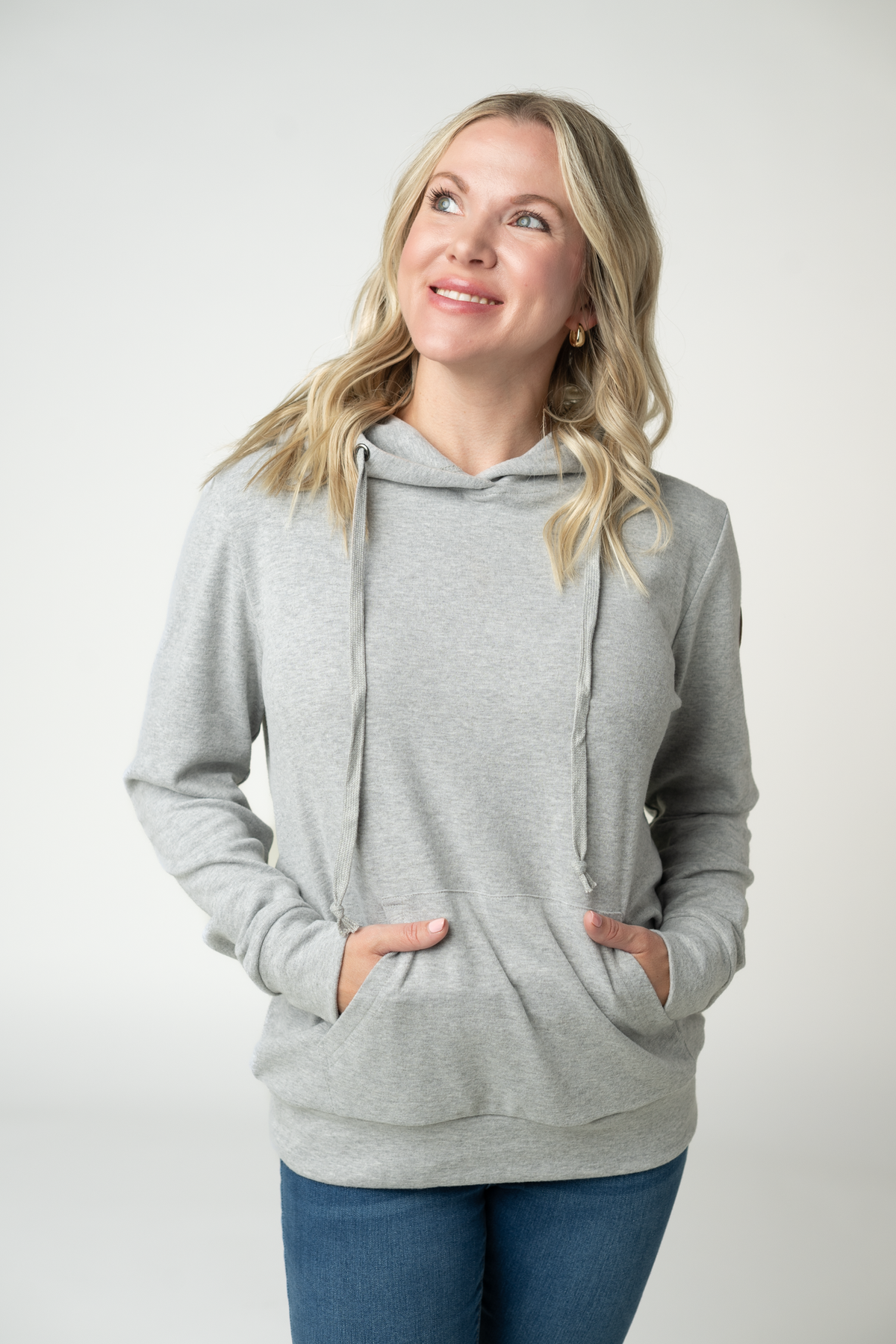 Michelle Mae Hailey Hoodie - Light Grey