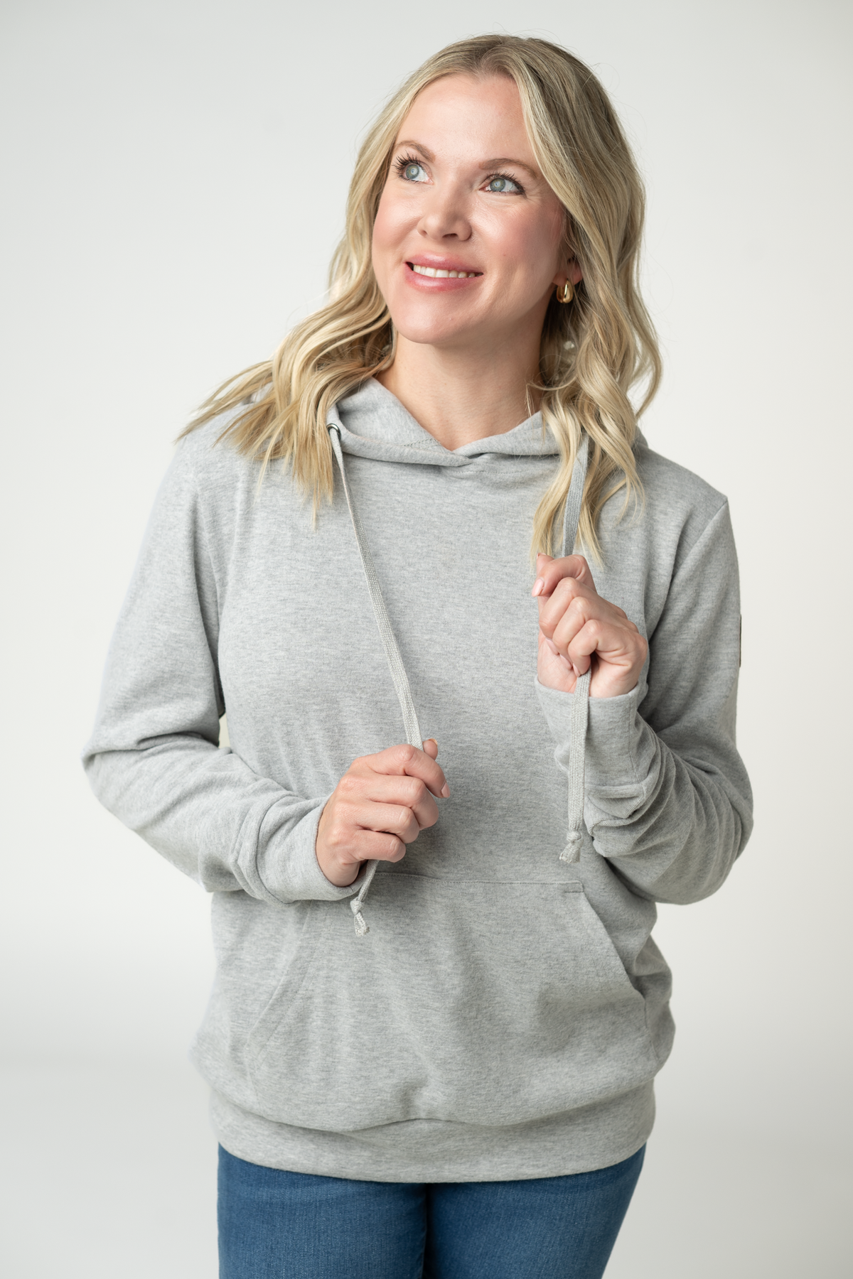 Michelle Mae Hailey Hoodie - Light Grey